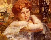 Le Femme Aux Cheveux Roux Albert Besnard